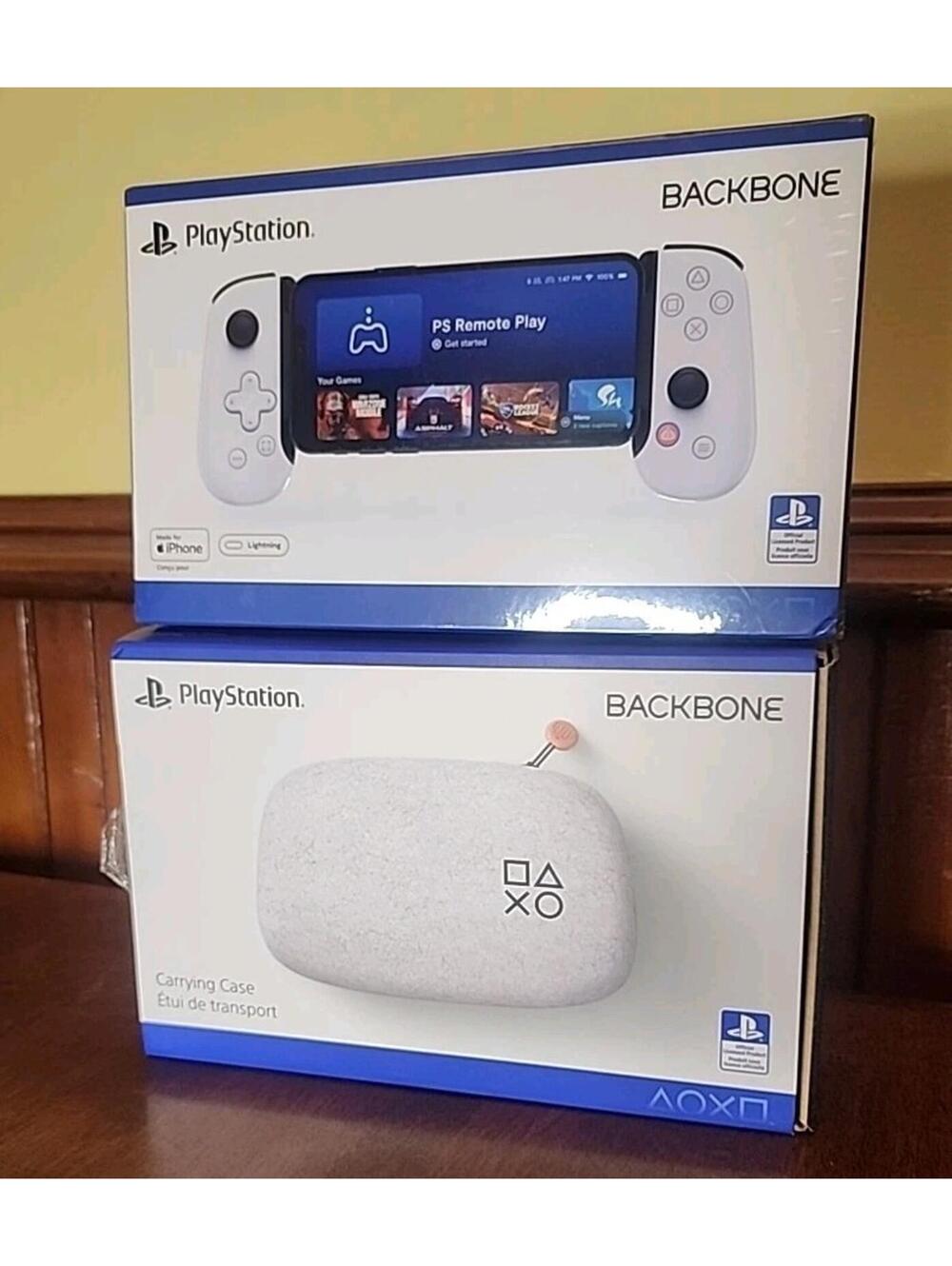Backbone PlayStation Edition for iPhone Lightning With Case !